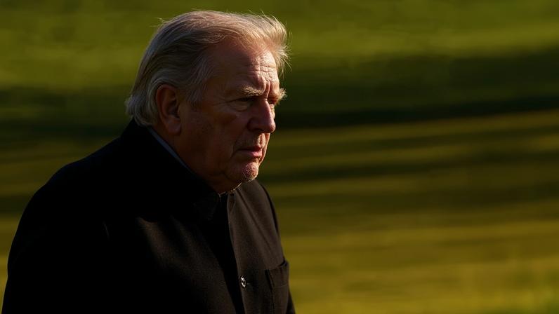 Donald Trump arrives at the White House on Monday in Washington DC.