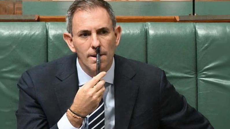 Jim Chalmers in question time last week. He says the government expects inflation will rise beyond 4.5%. Photograph: Lukas Coch/AAP
