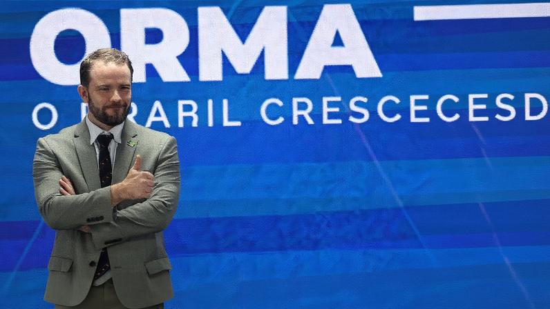 Brazil's Executive Secretary of the Ministry of Finance Dario Durigan gestures during a ceremony to launch a digital platform for tax reform in Brasilia, Brazil January 13, 2026.
