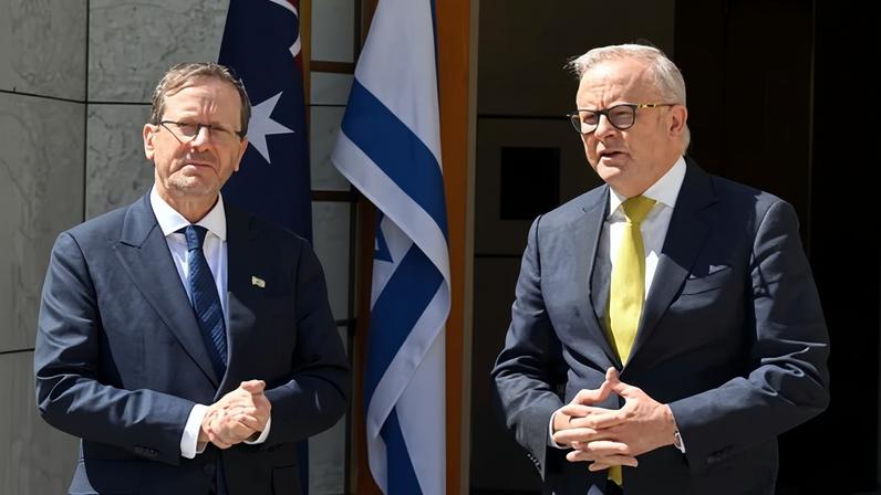 Isaac Herzog meets Anthony Albanese. The Israeli president visited Australia after the Bondi terror attack with questions raised in parliament about whether he went to Asio headquarters.