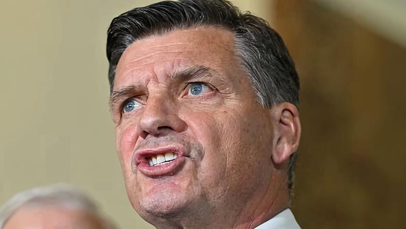 ‘Let’s be clear that this is a group who have gone to the Middle East to support ISIS’, Angus Taylor said in a combative press conference on Monday.
