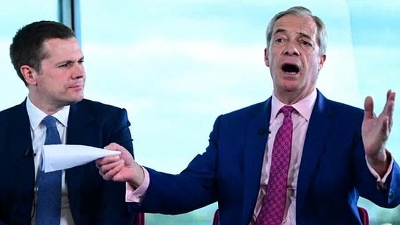 O maior desafio de Nigel Farage é Donald Trump