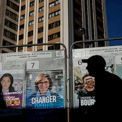 Eleições municipais na França com tom de presidencial