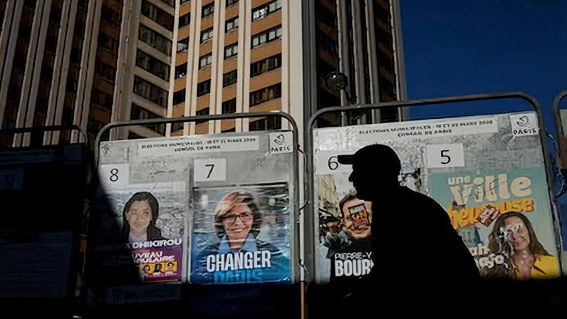 Eleições municipais na França com tom de presidencial