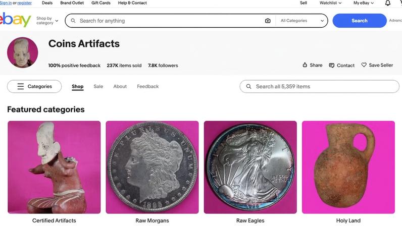 Ministério da Cultura do México pede à eBay suspensão de artefatos pré-hispânicos