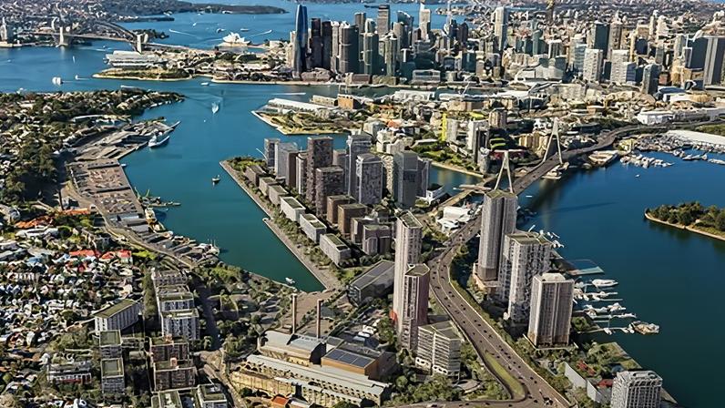 Sydney terá novo subúrbio central em décadas, Glebe Island vira Bays West