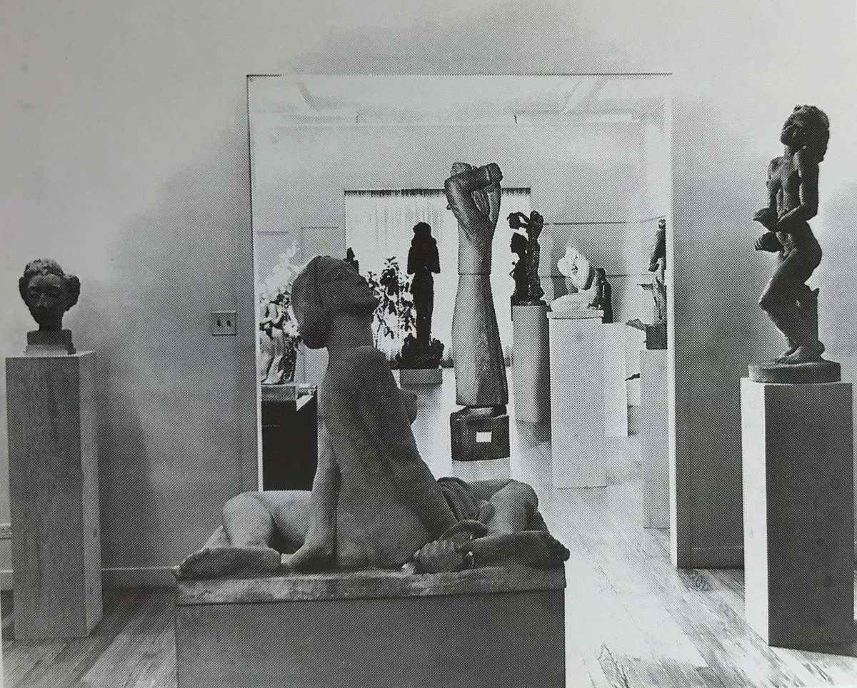 Exhibition of Maria Martins at the Valentine Gallery in May 1942