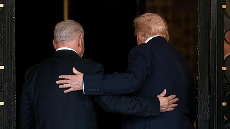 Trump y Netanyahu, en Florida el pasado diciembre.