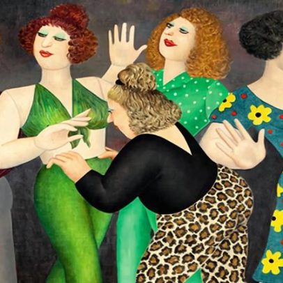 Retrospectiva de Beryl Cook mostra que há mais do que suas figuras icônicas