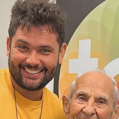 Vovô Anésio, influencer de 88 anos, sofre fratura após acidente em casa
