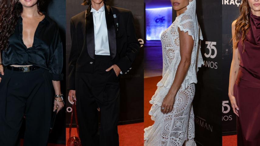 Celebridades brasileiras deslumbram em looks elegantes no evento no Rio
