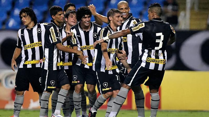 Time do Botafogo em 2012 (Foto: Divulgação/Botafogo)