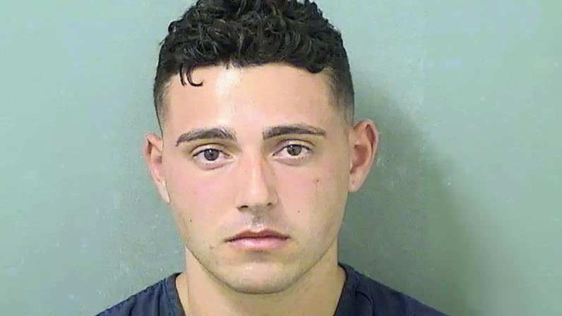 “90 Day Fiancé” alum Caroline Schwitzky’s ex-boyfriend Cole Goldberg (seen above in his mugshot photo) has been found not guilty of attempted murder and domestic battery.