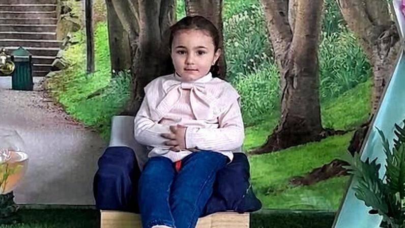 Narjis, six, died when Israel dropped a bomb on her family’s home in Maifadoun, south Lebanon.