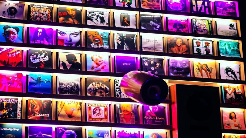 Ambiente do listening bar Hifi Community • Marcos Bacon