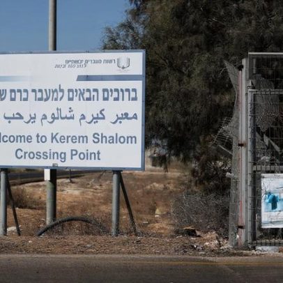 Atravessia de Gaza será reaberta, diz Programa Mundial de Alimentos