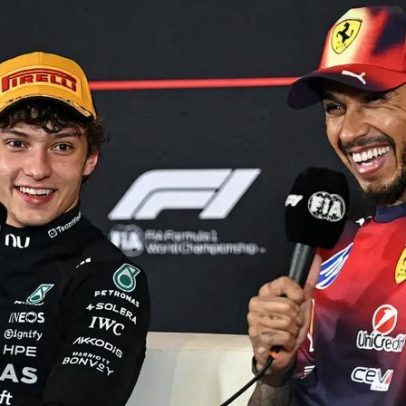 Antonelli derrota Hamilton e vira líder mais jovem da F1