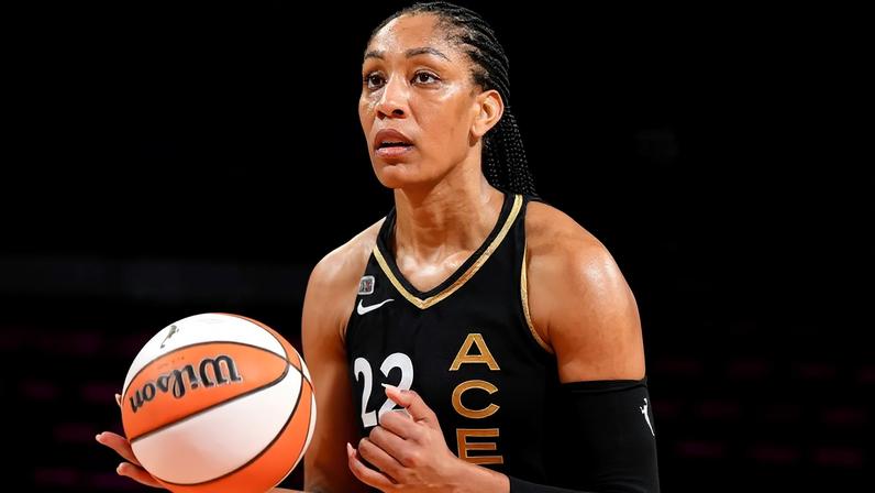 A'ja Wilson, atleta de basquete do Las Vegas Aces (Foto: Reprodução/Redes Sociais)