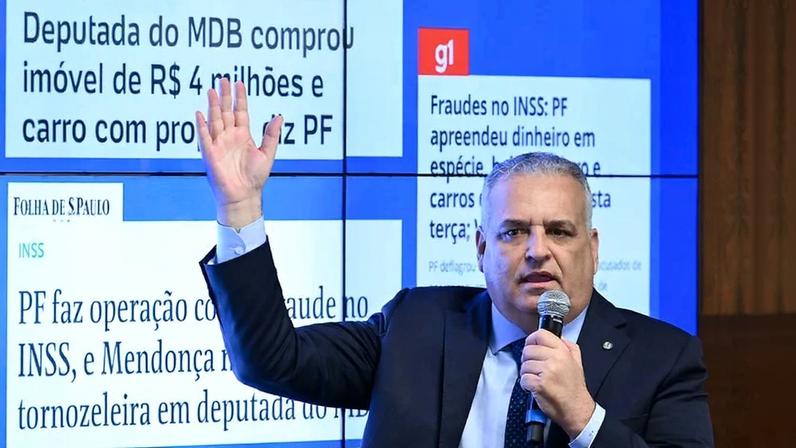 O relator da CPMI do INSS, Alfredo Gaspar (União Brasil-AL). Foto: Edilson Rodrigues/Agência Senado