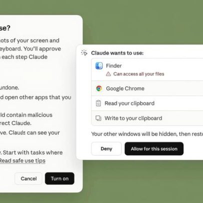 Claude Code e Cowork da Anthropic podem controlar seu computador