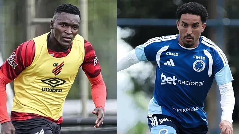 Athletico-PR e Cruzeiro se enfrentam pelo Brasileirão