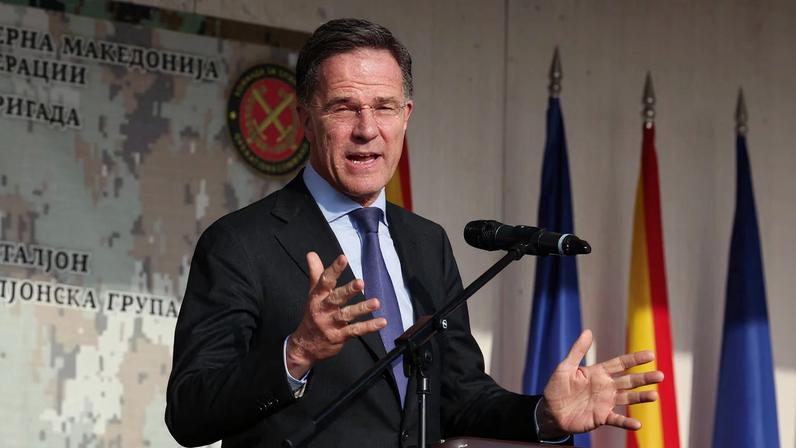 NATO Secretary General Rutte visits North Macedonia