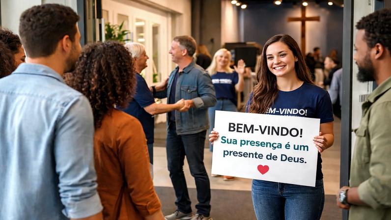 Acolhimento Cristão: Igreja Evangélica destaca o poder do sorriso