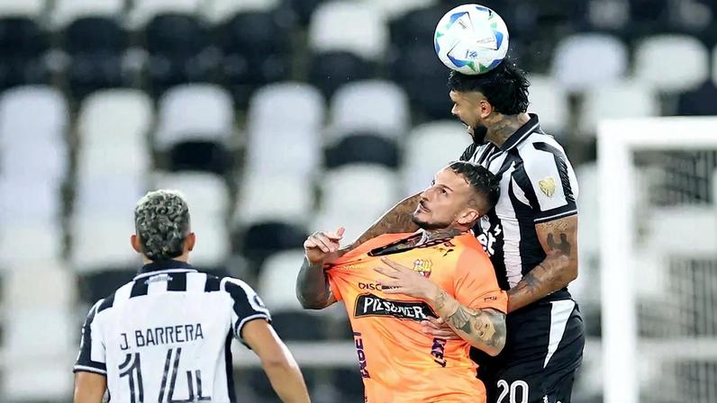 Botafogo perde para o Barcelona-EQU e é eliminado na Libertadores (Foto: Vitor Silva/Botafogo)