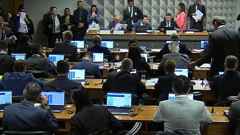 Comissão vai ao STF para prorrogar trabalhos com Vorcaro na mira (Foto: reprodução/Youtube TV Senado)