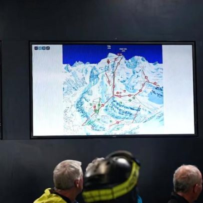 Resgate ocorre em resort suíço após queda de cabine de teleférico