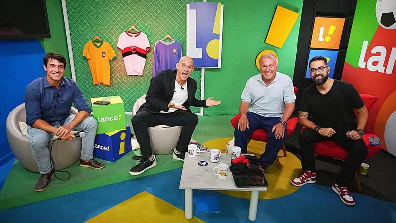 Bastidores da visita de Zico, ídolo do Flamengo, ao Lance