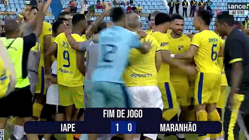 IAPE comemora título do Maranhense (Foto: Reprodução/Lance!TV)