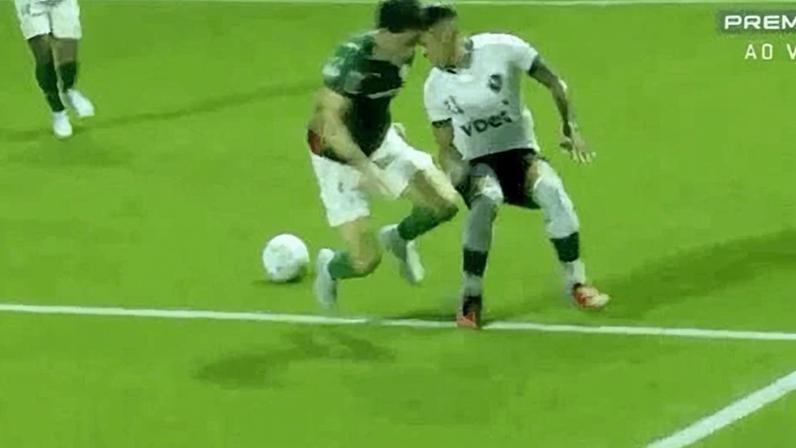 Pênalti para o Botafogo? Veja a jogada no duelo com o Palmeiras