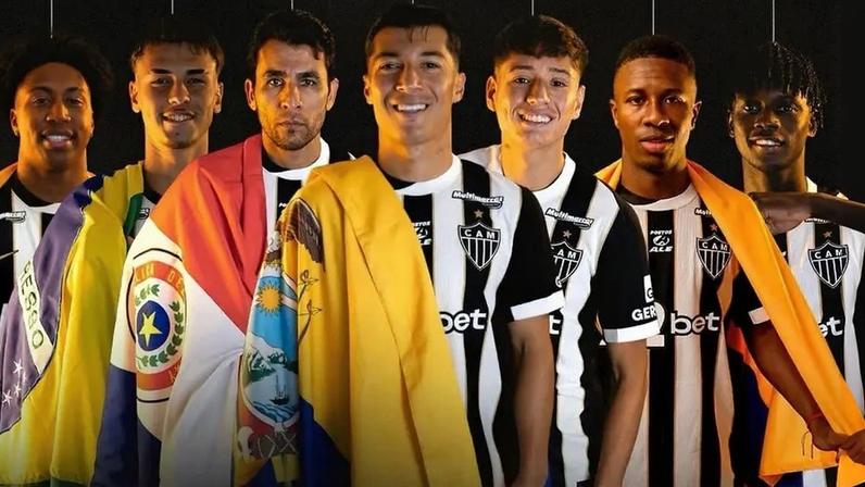 Atlético-MG tem sete jogadores convocados e pode sofrer desfalques