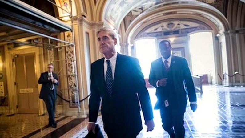 Robert Mueller, en el Capitolio durante la investigación.