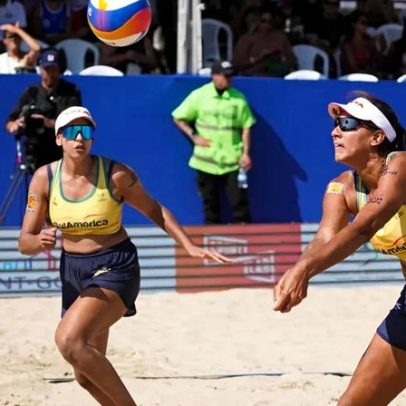 Duda e Ana Patrícia disputam o bronze no Areia Games