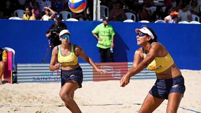 Duda e Ana Patrícia disputam o bronze no Areia Games