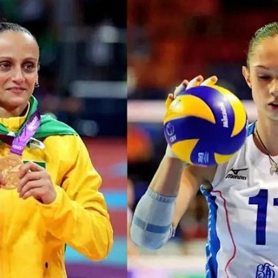 Fabi x Gamova Brasil e Rússia disputam Hall da Fama do vôlei