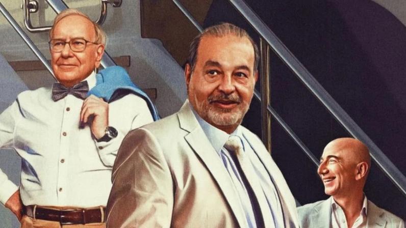 Warren Buffett, Carlos Slim Helu, Jeff Bezos