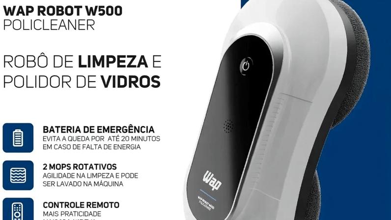 Casa inteligente: como funciona o robô limpa-vidros