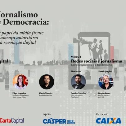 Diálogos Capitais debatem jornalismo e democracia