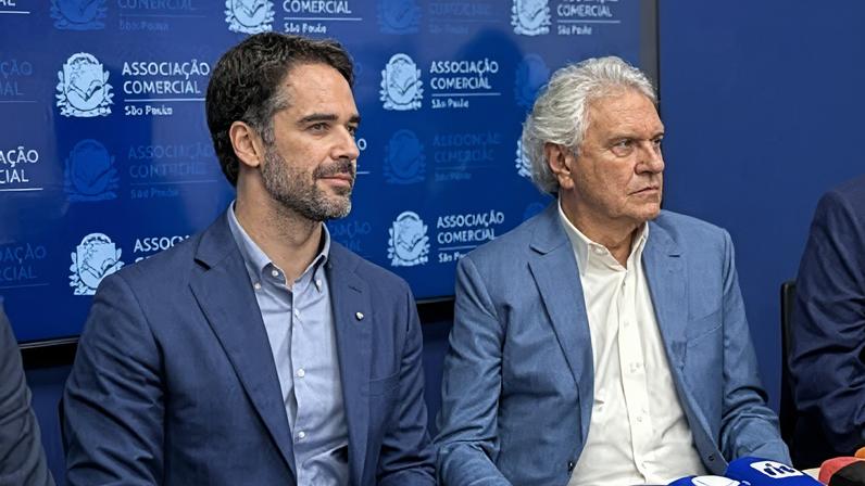 Ronaldo Caiado é o mais cotado pelo PSD após a saída de Ratinho Jr. da corrida presidencial. (Foto: Luisa Purchio/Gazeta do Povo)