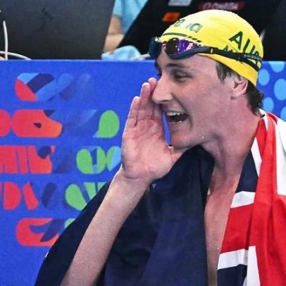 Nadador australiano McEvoy quebra recorde mundial dos 50m livre