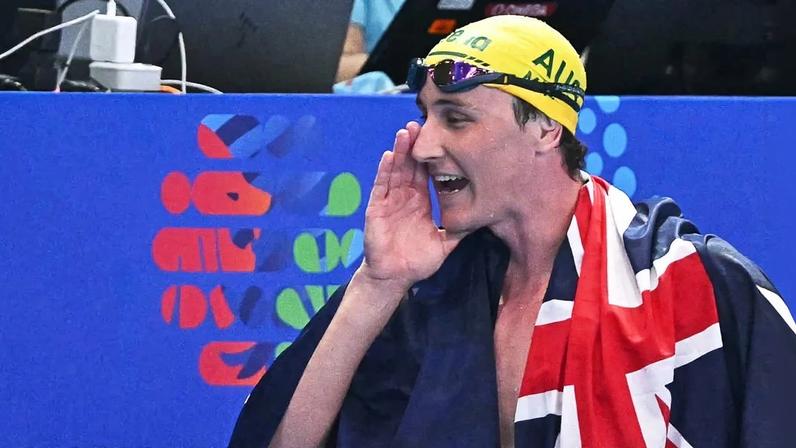 Nadador australiano McEvoy quebra recorde mundial dos 50m livre