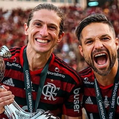 Diego revela que Filipe Luís se prepara para virar técnico, ligava para Simeone