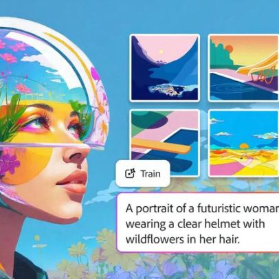 Gerador de imagens da Adobe pode ser treinado com suas próprias artes