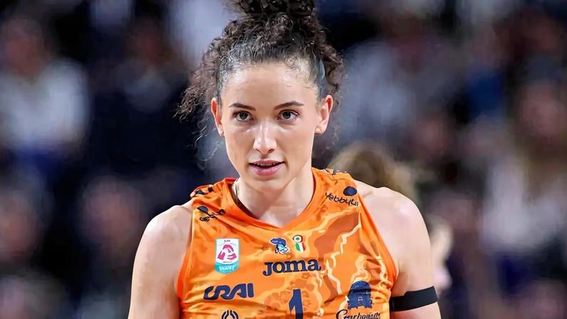 Gabi Guimarães é MVP da semifinal da Liga Italiana (Foto: Reprodução)