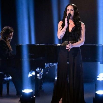 Demi Lovato apresenta sua voz em Ghost no programa Fallon