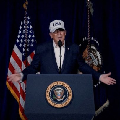 Trump diz que EUA afundam a Marinha do Irã