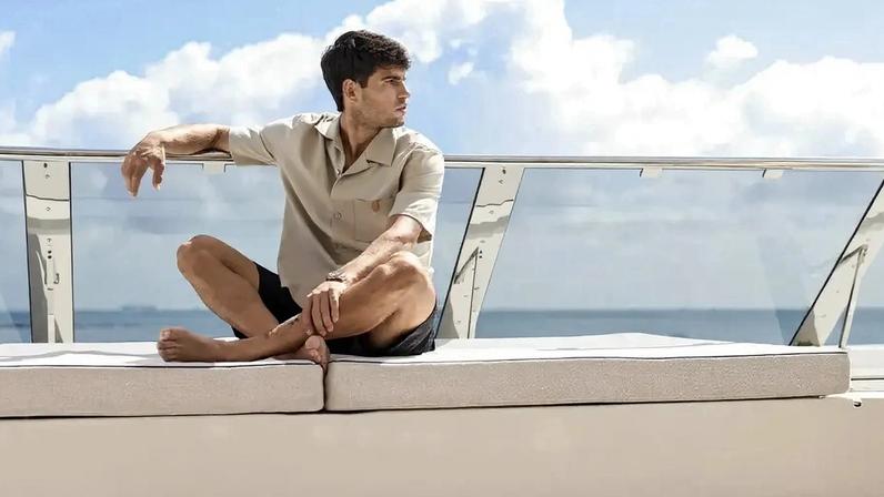 Alcaraz é dono de iate de mais de US$ 9 milhões (Reprodução)